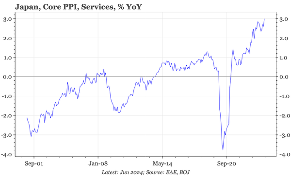 Japan  – taking stock